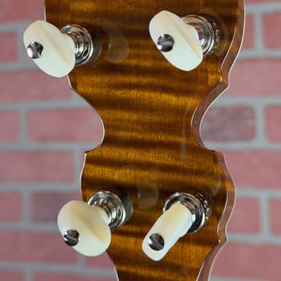 Deering Calico 5-String Banjo - Honey Amber image 16