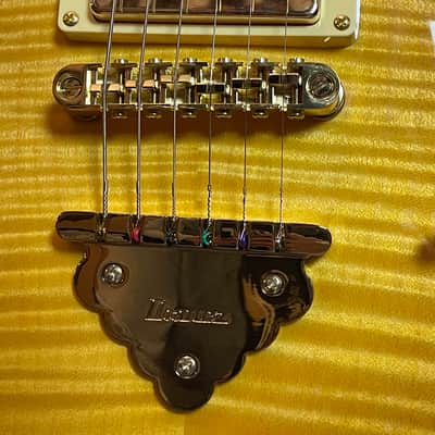 Ibanez AR520HFM-VLS Violin Sunburst Semi-Hollow Electric Guitar image 5