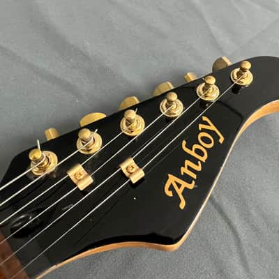 Anboy Electric Guitar Red Burst Fujigen! MIJ! image 8