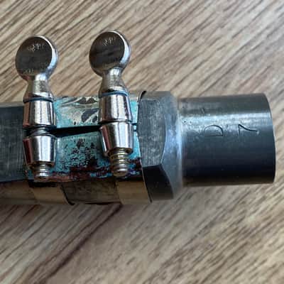 Vintage Dukoff Miami Silverite Metal Alto D7 Saxophone Mouthpiece image 13