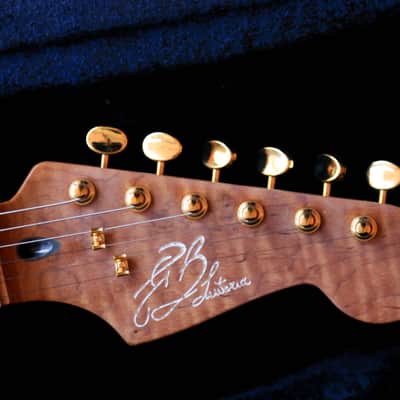 Build to Order GB Liuteria Traditional Strato White relic image 8