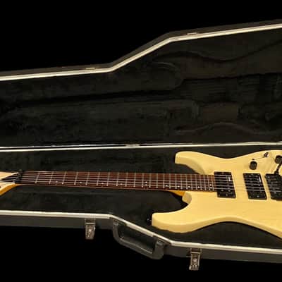 Charvel SDK-085-HH Super Dinky - Circa 1990 1991 - Trans White - Made in Japan - MIJ - w/ Charvel Hardshell Case image 3