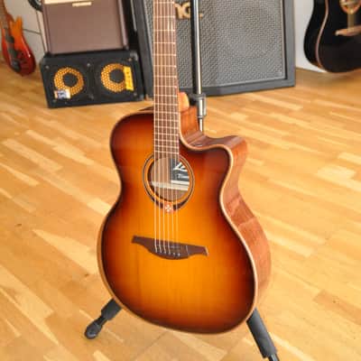 LAG Tramontane T118ABCE BRS Brown Sunburst / Bevel Special Edition / Auditorium Cutaway Electro / 2412LT22950 image 2