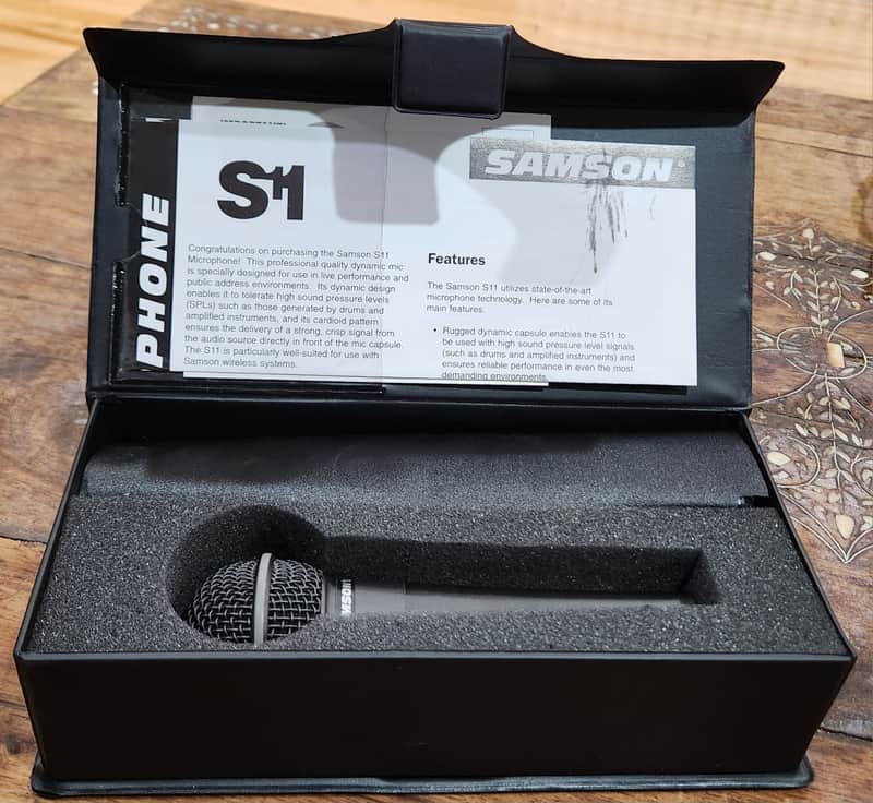 STUDIO SALE! Samson S11 Dynamic Carioid Microphone 1995 image 1