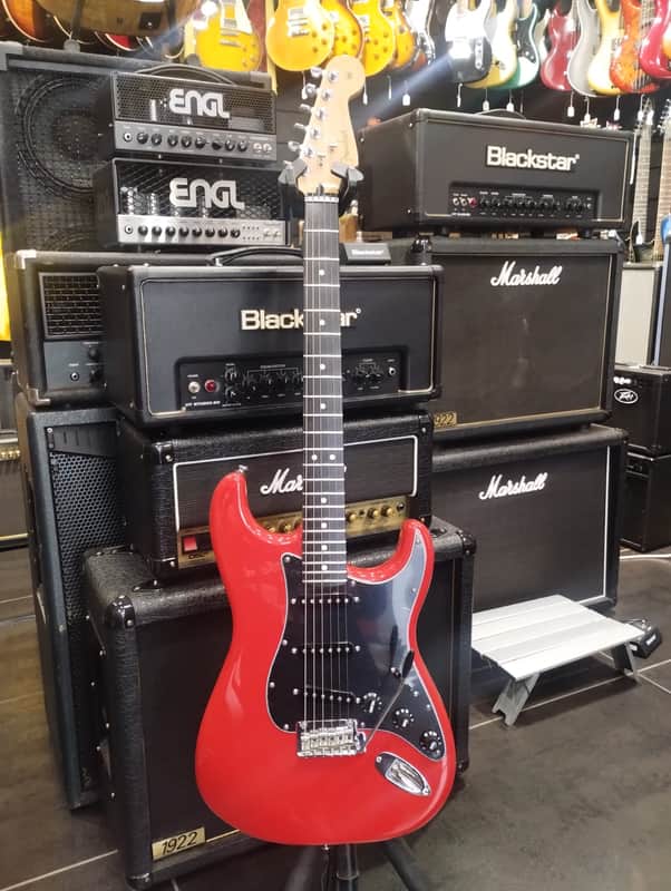 Fender Player LTD Stratocaster EBY 2022 - Ferrari Red