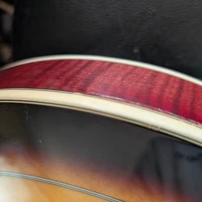 Washburn B16 Five String Banjo Sunburst with Case image 9