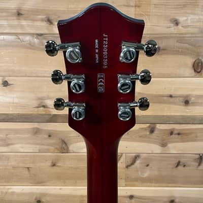 Gretsch G6119T-ET Players Edition Tennessee Rose Electrotone Hollow Body Electric Guitar - Dark Cherry Satin image 6