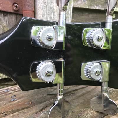 Rare  1977  Guild JetStar JSB-II Stereo/Mono 4-string Bass Black with OHSC image 12