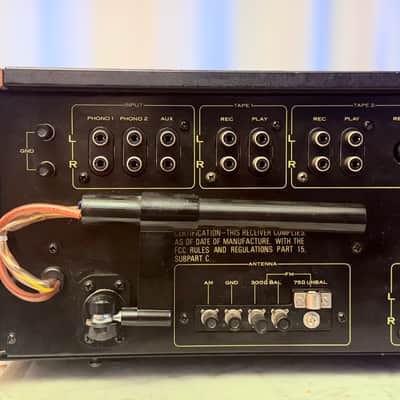 🎶 Pioneer SX-950 Vintage Stereo Receiver — Serviced | Partial Recap | LED Upgrade | Original Wood Cabinet image 14