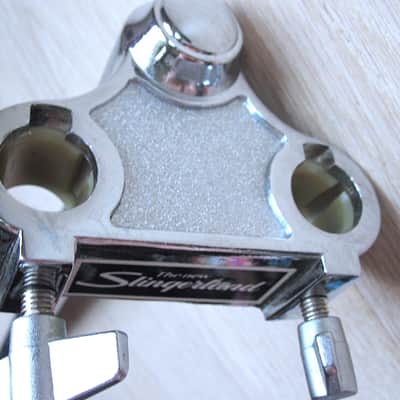 Slingerland Double Tom Holder Receiver Mount Post - Vintage image 8