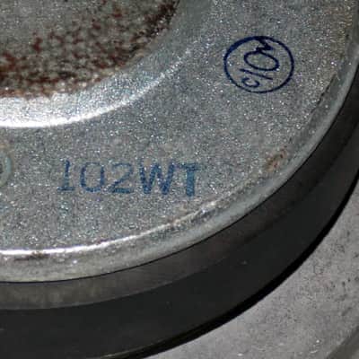 Cerwin Vega 102WT 10" woofer speaker part image 4