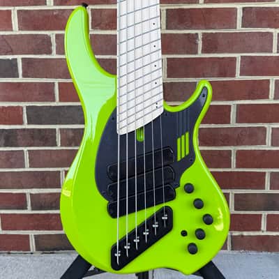 Dingwall NG3 6-String, Ferrari Green, Maple Fretboard, Matching Headstock, Minimalist Bridge, Dingwall Gig Bag image 1