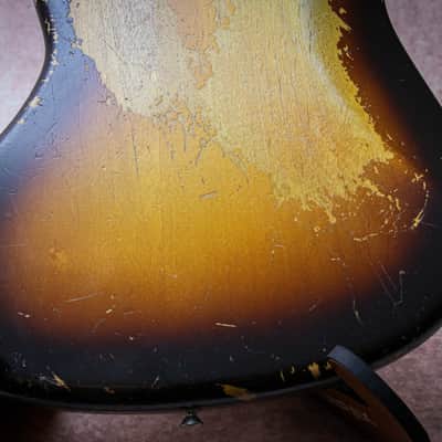 FENDER USA Original Vintage Jazzmaster HSC "Sunburst + Rosewood" (1960) image 17