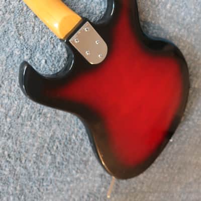 Vintage 1960s Teisco MIJ Early Hoshino Gakki Ibanez Maxitone 3 Pick UP Claw Shape Guitar Rare image 10