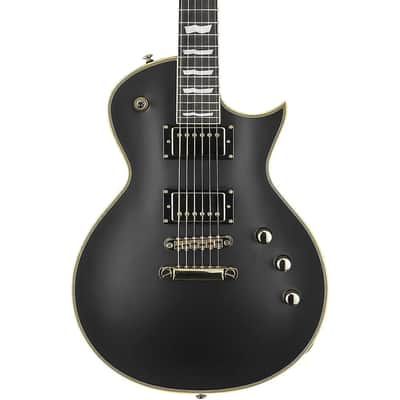 ESP LTD EC-1000 Duncan Electric Guitar - Vintage Black USED image 1