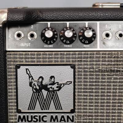 Music Man 410-HD One Thirty 2-Channel 130-Watt 4x10" Guitar Combo 1974 - 1979 - Black image 3
