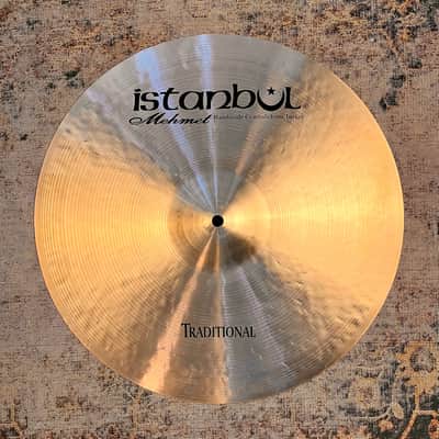 WARM Glowing ISTANBUL Mehmet Traditional Crash 17” 1210 g Hand Hammered PERFECT Shape!