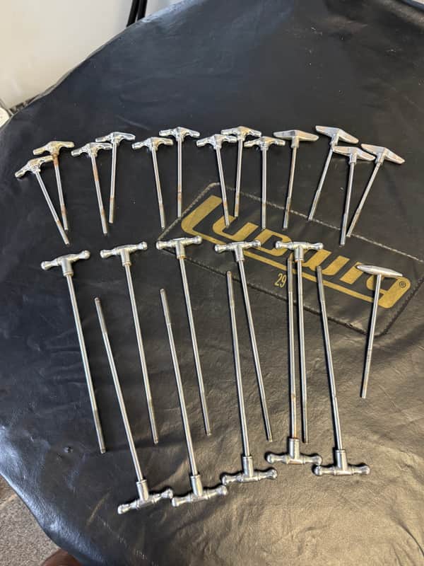 MIJ Bass Drum T Rods Made in Japan Tension Rods image 1