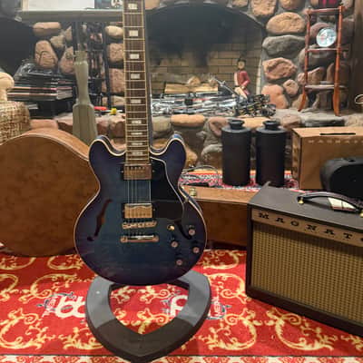 Gibson ES-339 2022 - Figured Blueberry Burst image 1