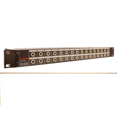 TASCAM / TEAC PB-32P 1/4" TRS Patch Bay – Rackmount Signal Routing Solution image 2