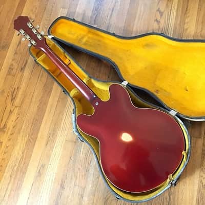 Epiphone Casino 1966 Sparkling Burgundy original vintage Kalamazoo USA gibson e-230-td image 11
