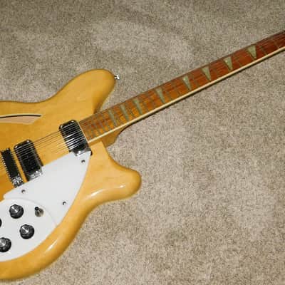 Rickenbacker 360/12 Semi-Hollow 12 String Electric Guitar Mapleglo Vintage 1980 image 1