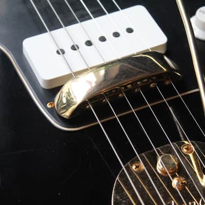 FENDER "Custom Shop 62 Jazzmaster JRN RW Aged Black, Gold Hardware" UNIQUE, 1 of 1 image 17