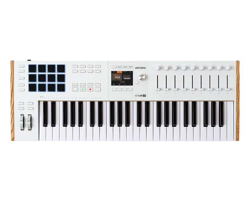 Arturia KeyLab 49 mk3 49-Key MIDI Keyboard Controller - White image 1