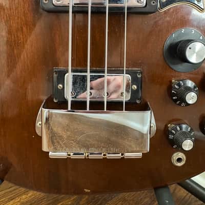 Gibson 1973 EB-3 Bass - Walnut - Very Good - w/ Original Hardshell Case image 8