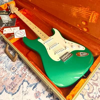 2005 Fender Stratocaster "CANDY GREEN" Eric Clapton Signature Model + OHSC image 15
