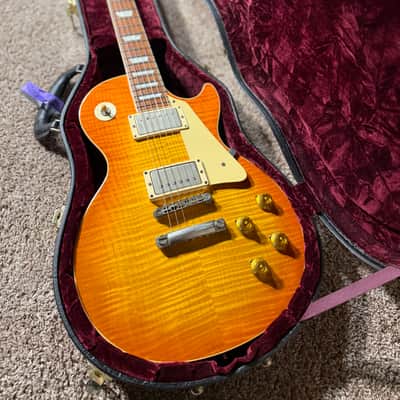 Gibson 2001 Custom Shop Class 5 Les Paul - Tangerine Burst image 20