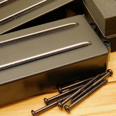 G.M. MM style 4 str. Dual Rail Bass Humbucker Set A5 image 5