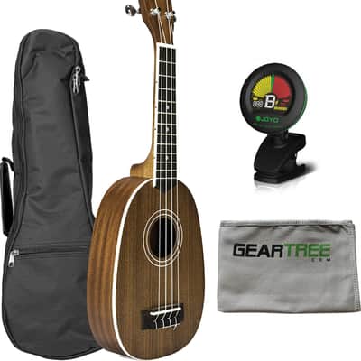 Lanikai MA-P Mahogany Pineapple Ukulele w/ Gig Bag, Cloth, and Tuner image 3