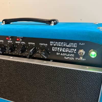 Amplified Nation Wonderland Overdrive v2 - Turquoise Suede image 5