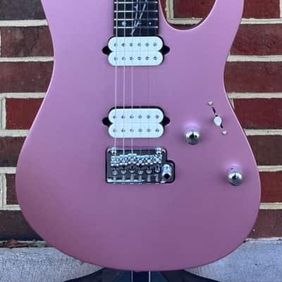 Ibanez TOD10MM Tim Henson Signature Model, Metallic Mauve, Tree of Death Inlay, Roasted Maple Neck, Fishman Fluence Pickups, Locking Tuners, Gig Bag image 2