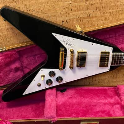 Gibson Jimi Hendrix Hall of Fame Flying V  1992 - Black image 12