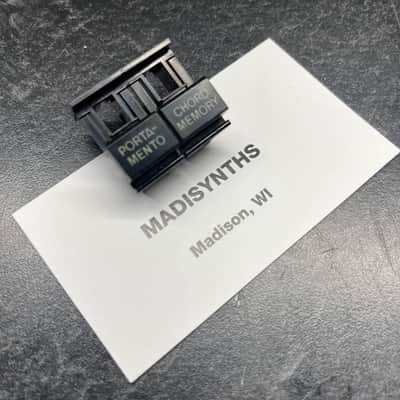 ORIGINAL Roland Button Set for Portamento/Chord Memory (22475646) for Juno-2 image 1
