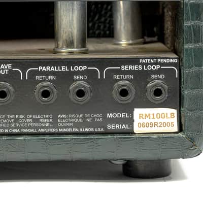 Randall Lynch Box RM100LB George Lynch Signature Tube Head image 5