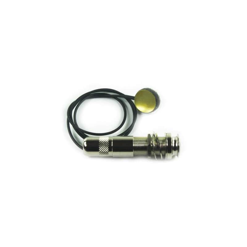 Schatten EP-01-JG Economy Piezo Transducer Pickup with Endpin Jack and Gold Button image 1