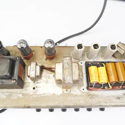 1968 Fender Deluxe Reverb AB763 Silverface 1x12 Combo Amp #59042 image 19