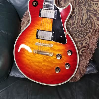 Edwards E-LP-120CD/QM 2012 - Les Paul Custom image 2