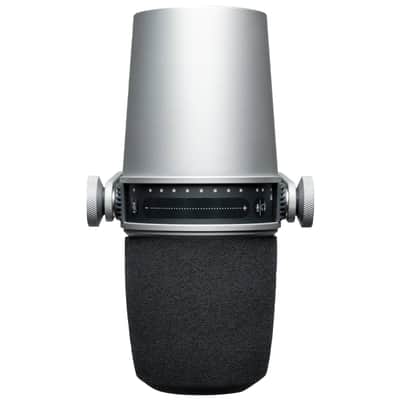 Focusrite Scarlett Solo Audio Recording Interface MV7 Silver Microphone Speakers image 5