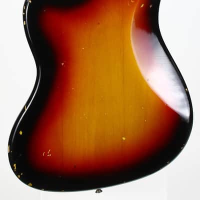 1963 Fender Jaguar Sunburst w Original Case | Pre-CBS Offset CLEAN Vintage Guitar image 10