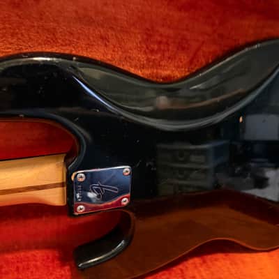 Fender Jazz bass guitar 1973 - Black image 13