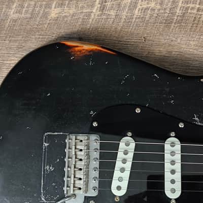 MyDream Stratocaster Custom Built - Gilmour's Black Strat Tribute Breathe image 4