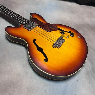 1966 Epiphone EB232 Rivoli Bass Guitar image 9