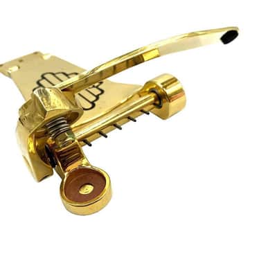Ibanez BG-FA Gold Jazz Guitar Tailpiece Trapeze with Screws and Spring image 5