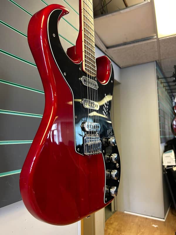 Burns Bison 62 Reissue Red Electric Guitar | Reverb