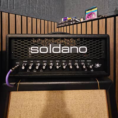Soldano Astro 20 Upgraded Power and Preamp Tubes - Black image 1
