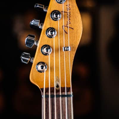 2021 Fender Acoustasonic Player Telecaster butterscotch blonde image 3